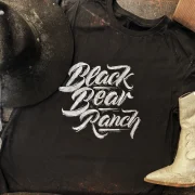 Camiseta Preta Logo Black Bear Ranch