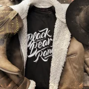 Camiseta Preta Logo Black Bear Ranch